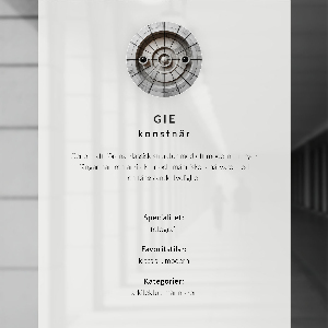 Dekoracyjny plakat ścienny przedstawiający korytarz budynku