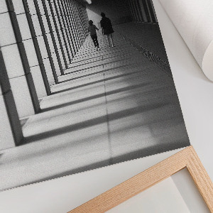 Dekoracyjny plakat ścienny Korytarz budynku