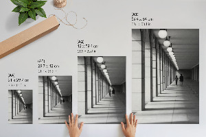 Dekoracyjny plakat ścienny Korytarz budynku