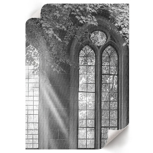 Plakat premium Gotyckie okna