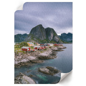 Plakat premium Górski krajobraz