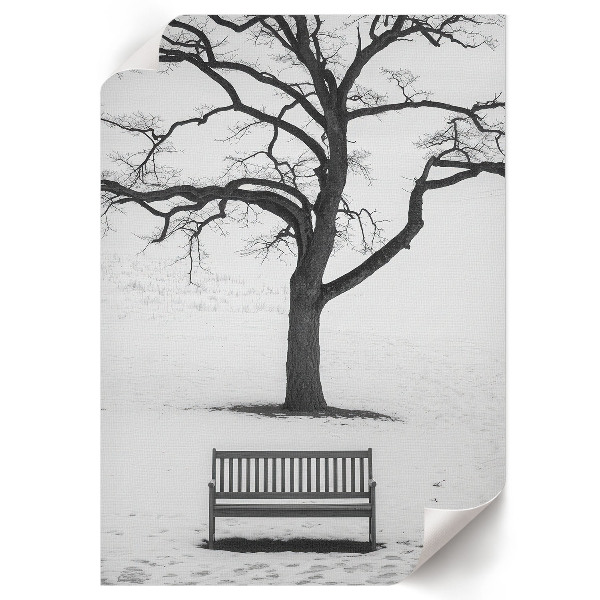 Dekoracyjny plakat ścienny Zimowy spokój