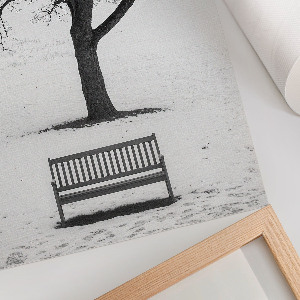 Dekoracyjny plakat ścienny Zimowy spokój