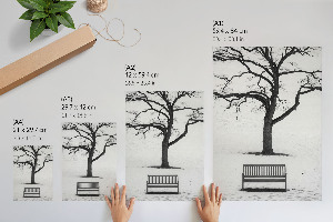 Dekoracyjny plakat ścienny Zimowy spokój