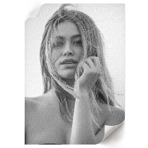 Grafika na ścianę Czarno-białe piękno