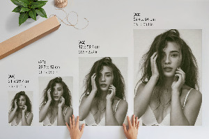 Wydruk na płótnie Elegancki portret