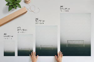 Wydruk na płótnie Bramka na boisku