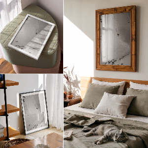 Plakat premium Jazda narciarza