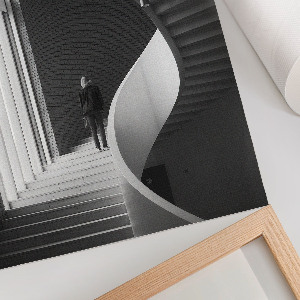 Grafika na ścianę Nowoczesna architektura