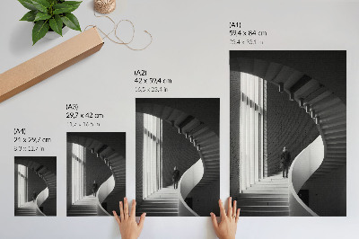 Grafika na ścianę Nowoczesna architektura