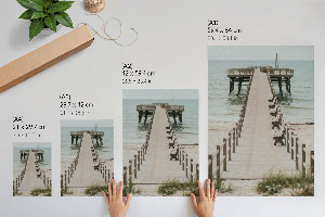 Wydruk na płótnie Spokojny pomost