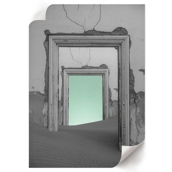 Grafika na ścianę Piaskowe przejścia