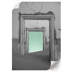 Grafika na ścianę Piaskowe przejścia