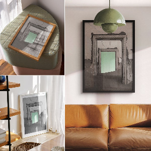 Grafika na ścianę Piaskowe przejścia