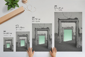 Grafika na ścianę Piaskowe przejścia