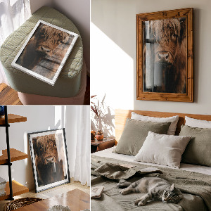 Wydruk na płótnie Portret zwierzęcia