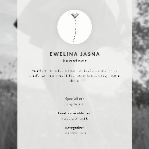 Grafika na ścianę Kobieta na łące