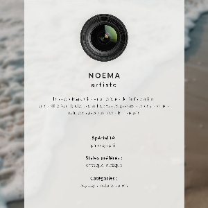 Plakat premium Spokojna plaża