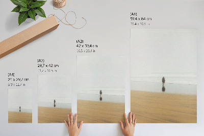 Grafika na ścianę Plażowa samotność