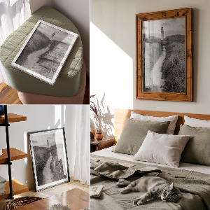 Grafika na ścianę Latarnia morska