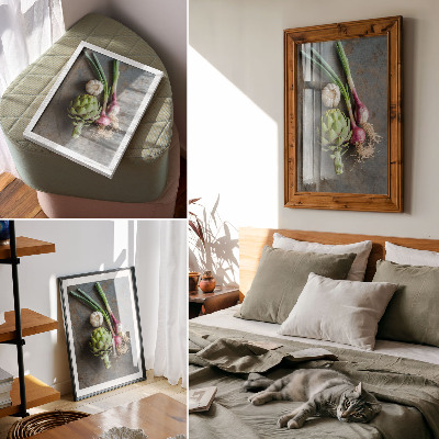 Plakat premium Warzywa natura