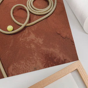 Dekoracyjny plakat ścienny Lina na ziemi