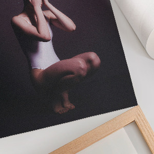 Dekoracyjny plakat ścienny Tajemniczość kobiety