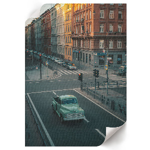 Wydruk na płótnie Miejska ulica retro