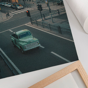 Wydruk na płótnie Miejska ulica retro