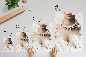 Plakat premium Artystyczny kontrast