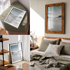 Dekoracyjny plakat ścienny Spokojna plaża