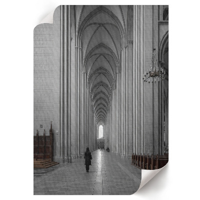 Grafika na ścianę Gotycka świątynia