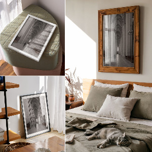 Grafika na ścianę Gotycka świątynia