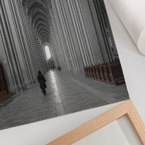 Grafika na ścianę Gotycka świątynia