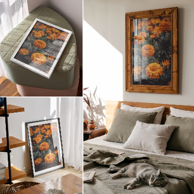 Plakat premium Letni ogród