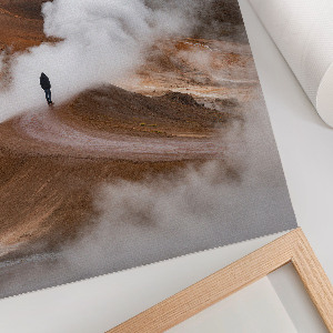 Plakat premium Góry w chmurach