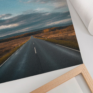 Dekoracyjny plakat ścienny Jezdnia pejzaż