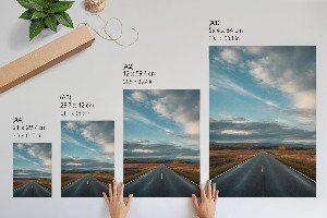 Dekoracyjny plakat ścienny Jezdnia pejzaż