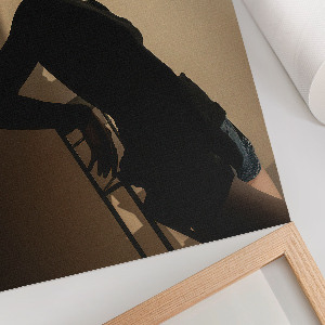 Grafika na ścianę Kobiecy portret