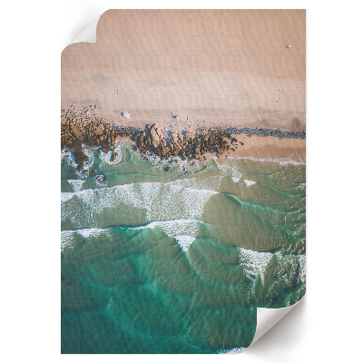 Dekoracyjny plakat ścienny Plażowy pejzaż