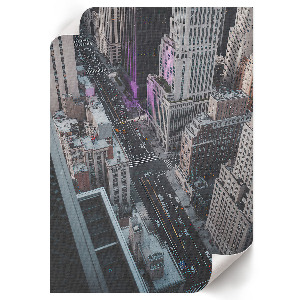 Grafika na ścianę Miejska energia