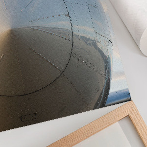 Wydruk na płótnie Dziób samolotu