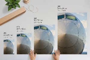 Wydruk na płótnie Dziób samolotu