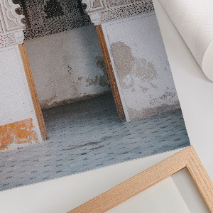 Plakat premium Ozdobne wejście