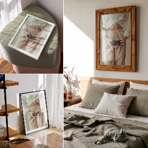 Wydruk na płótnie Retro aparat