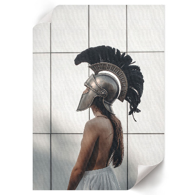 Plakat premium Hełm gladiatora