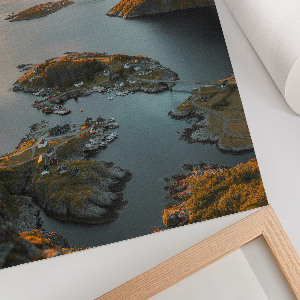 Wydruk na płótnie Górska panorama