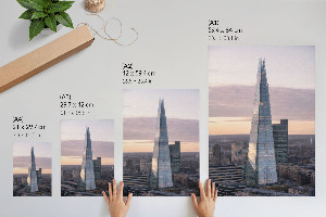 Plakat premium Nowoczesna architektura