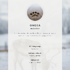 Grafika na ścianę Lisek portret