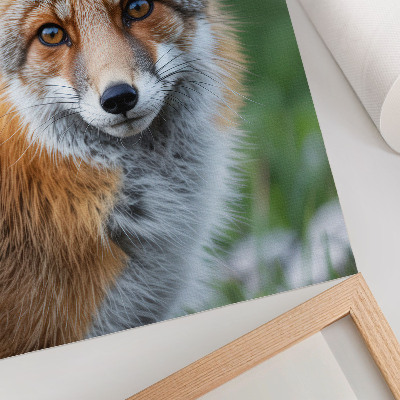 Grafika na ścianę Lisek portret
